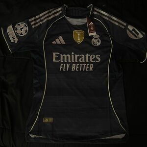 Real Madrid 2025–2026 Away Jersey – Bellingham 5 NWT